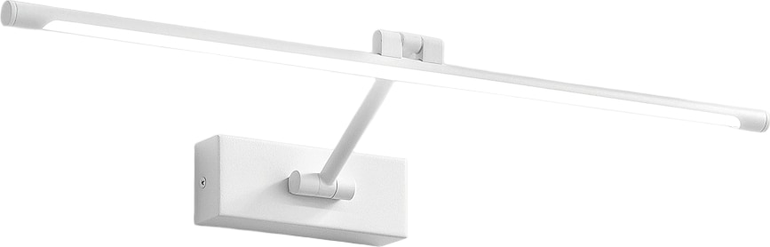 Gealuce GAP461N Wandleuchte aus mattweißem Metall, 12 W LED, 591 lm, 4000 K, indirektes Licht, ideal für die Innenbeleuchtung - Gealuce