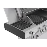 thumbnail of Tarrington House Gasbarbecue met 5+1+1 branders Glenwood, 138 x 57 x 121 cm, met plaat en wielen, roestvrij staal, zilver