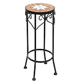 thumbnail of DanDiBo Blumenhocker Mosaik Rund 46 cm Blumenständer 12011 Beistelltisch Pflanzenständer Mosaiktisch