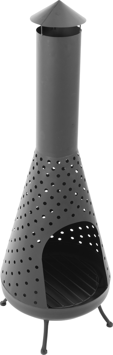 Lareira exterior RedFire Napa – metal com revestimento preto – Ø35 cm – altura 108 cm – preto