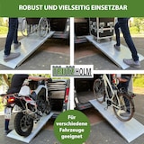 thumbnail of TRUTZHOLM Auffahrrampe extrabreit 300 cm klappbar Alu 400 Kg 70 cm Rampe Verladerampe Eventrampe