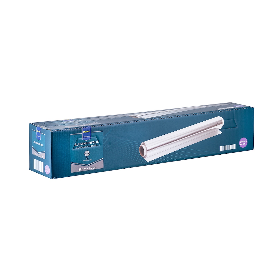 METRO Professional Aluminiumfolie, 200 m x 44 cm, 12 µm