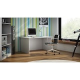 thumbnail of TOPESHOP Schreibtisch Computertisch für Arbeitszimmer: Flexibler Bürotisch