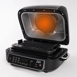 thumbnail of Chef O Matic 8in1 Air & Grill - Heißluftfritteuse, 1500 Watt, 8 Programme, Timer: 1-240 min., Sonderprogramm: Dörren, 50°C - 205°C, Grill, schwarz