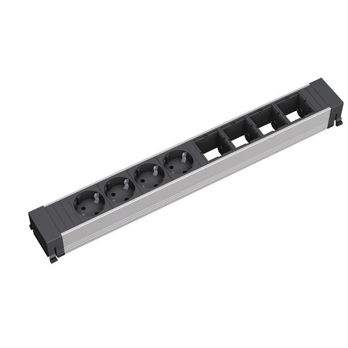 BACHMANN CONFERENCE TOP FRAME X-Large Einsatz 4x Schutzkontakt 4x ABD