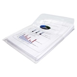 thumbnail of Pochettes A4 perforees a soufflet grande capacite x10