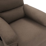 thumbnail of vidaXL Massagesessel Taupe Stoff