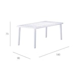 thumbnail of garbar OLOT Table Rectangulaire Intérieur, Extérieur 180x90 Blanc