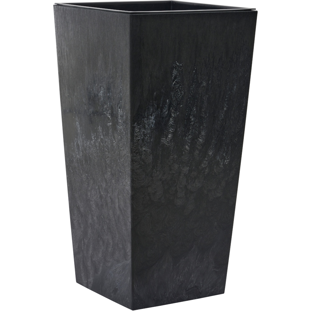 Siena Garden Pflanzgefäße NIZZA STONE schwarz Betonoptik, 40 x 75 cm