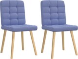 thumbnail of vidaXL Esszimmerstühle 2 Stk. Jeansblau Stoff