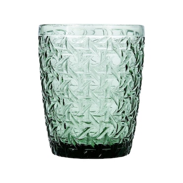 Bidasoa Agata Vaso Bajo Vidrio 30Cl verde