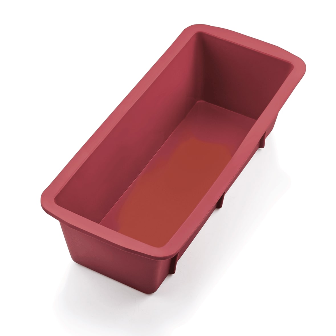WAS Germany - Brot-/Königskuchen Cake Pan 31 red, 26 x 10 x 7 cm, Silikon
