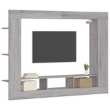 thumbnail of vidaXL TV-Schrank Grau Sonoma 152x22x113 cm Holzwerkstoff