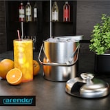 thumbnail of Arendo Eiseimer, Edelstahl, 1,3 l, doppelwandig, mit Deckel