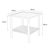 thumbnail of Outdoor-Tisch-und-Stuhl-Set aus Stahl & PE-Rattan Braun/Grau, 3-teilig, 2 Dreh-Schaukelstühle mit Tisch
