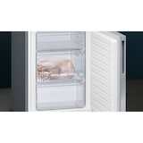 thumbnail of Siemens iQ500, Freistehende Kühl-Gefrier-Kombination mit Gefrierbereich unten, 201 x 60 cm, Gebürsteter Stahl AntiFingerprint KG39E8IBA