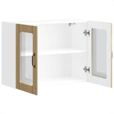 thumbnail of vidaXL Küchen-Hängeschrank mit Glastür Lucca Sonoma-Eiche Holzwerkstoff