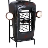 thumbnail of Meuble bar tracteur en acacia et métal noir Aubry Gaspard