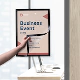 thumbnail of Europel Infokader Zelfklevend set 2 st. A3 zw.,  196001