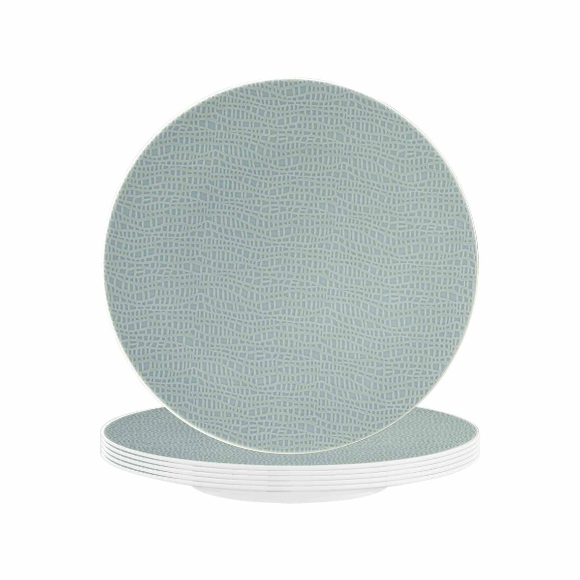 Seltmann Weiden Life Fashion Frühstücksteller ø 22,5 cm 6er Set Green Chic