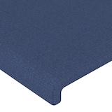 thumbnail of vidaXL Kopfteil mit Ohren Blau 83x23x118/128 cm Stoff