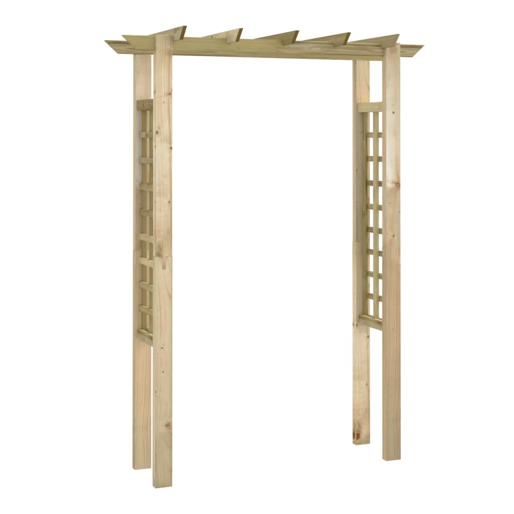 vidaXL Rozenboog 150x50x200 cm geïmpregneerd hout