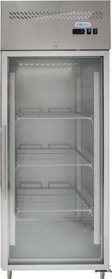 thumbnail of ForCold by FIMAR Schrank Belüfteter Gefrier 650 lt. Glastür. Abtau auto. T° -18°C/-22°C. Messen 74x83x201 cm (h). ForCold M-GN650BTG-FC