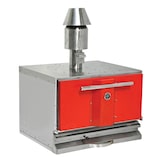 thumbnail of Horno de carbón profesional, Parrilla 560x524mm