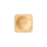 thumbnail of PAPSTAR 25 Schalen, Palmblatt "pure" eckig 6 cm x 6 cm x 1,3 cm
