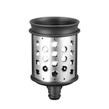 thumbnail of KitchenAid Zubehörtrommel 5KSMEMVSC, 8 x 8 x 12.5 cm, Edelstahl/Kunststoff, Gemüseschneider, silber, 3 Teile