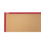 thumbnail of ALLBoards Tableau en Liège avec Cadre en Bois Rouge 90x60cm