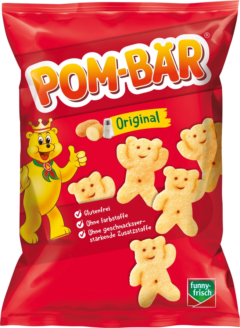 Pom-Bär Original Chips Kartoffelsnack 12 x 30 g (360 g)