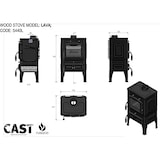 thumbnail of FUNDICIO – Gusseiserner Holzofen Modell LAVA 12,5 kW – ECODESIGN