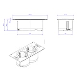 thumbnail of BACHMANN DUE 2xCEE7/3, incl. Anschlusskabel, schwarz, 2 m