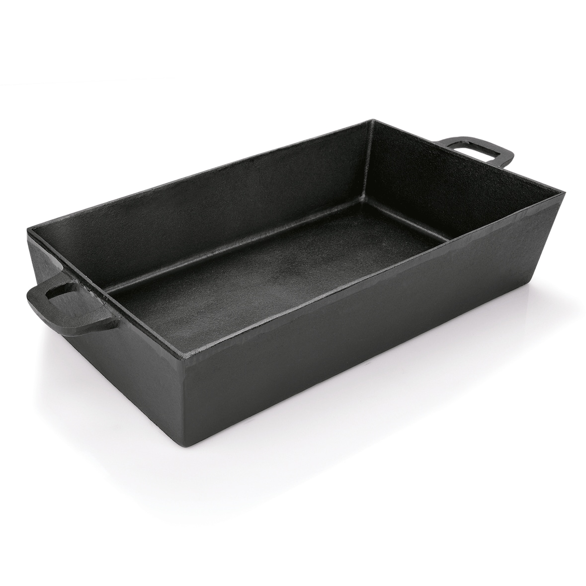 WAS Germany - Bräter mit 2 angegossenen Seitengriffen,  52 x 31 x 15 cm, Gusseisen