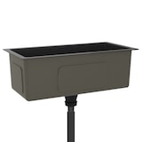 thumbnail of vidaXL Gootsteen handgemaakt roestvrij staal zwart