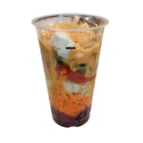thumbnail of 624 PP-Becher 400 ml / 0,4 l Ø 90 x 124 mm klar mit Füllstrich – Salat-Shaker