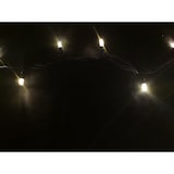 thumbnail of METRO Professional Catena luminosa per esterni, gomma, 5 m, 100 LED, 7 W, bianco caldo e freddo