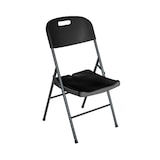 thumbnail of Silla Plegable con Asa Negro 47x58x87cm O91