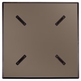 thumbnail of 60x60 cm verstelbare tuintafel in taupe beton - Oviala