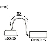 thumbnail of Paulmann Spot encastré modulaire LED Nova Plus Coin    rond 50mm  Coin 6W 530lm 230V gradable 4000K Satiné 93079