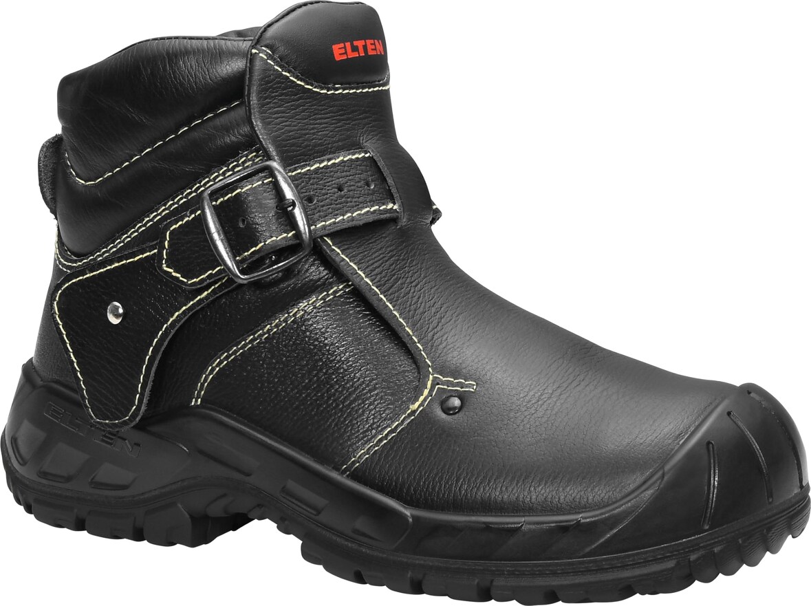 ELTEN Sicherheitsschuhe CARL S3 HI Leder Stahlkappe Schwarz Gr. 46