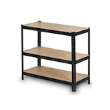 thumbnail of 2x Profeco heavy duty opbergrek 180x90 cm - Stellingkast 10 planks x 175kg - Zwart