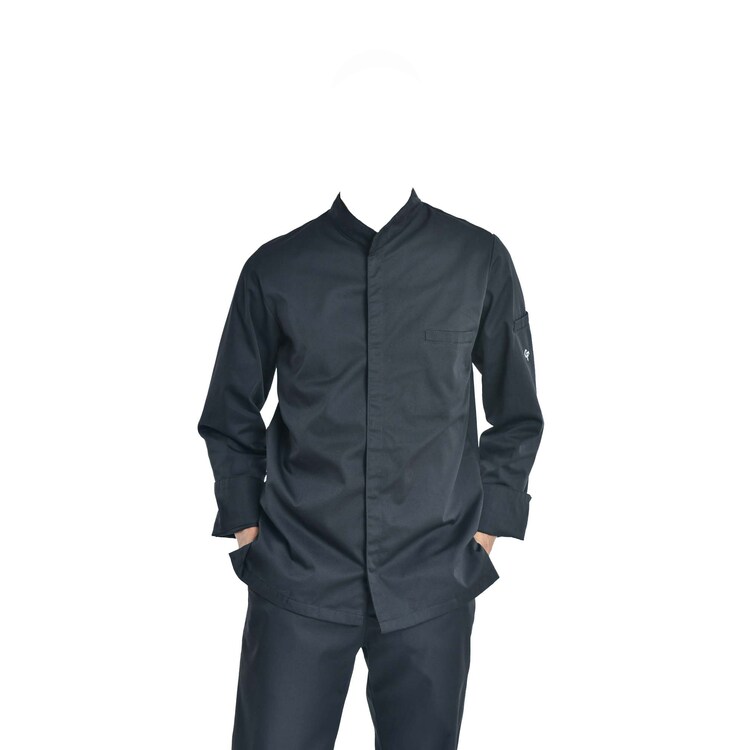 Kochjacke Vin schwarz M