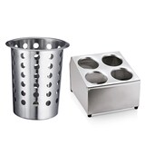 thumbnail of Romux® Cesto para Talheres Inox Redondo | Porta Talheres para Restaurantes e Cozinhas Industriais