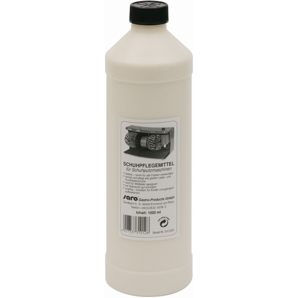 1 Ltr. Flüssige Schuhcreme 1,2 kg