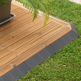 thumbnail of WellHome Combi-Wood Pack 4 Remates para Baldosas de Suelo en Madera de Pino 39x19,5x6cm Acabado Hembra