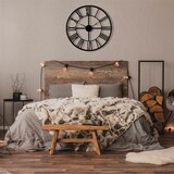 thumbnail of WellHome - Orologio vintage in metallo nero Ø69,5 cm