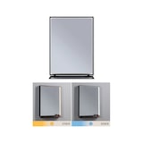 thumbnail of Paulmann Miroir lumineux LED Miro  IP44  Tunable White 180lm 230V 11W  Miroir#Noir mat 71093