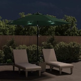 thumbnail of vidaXL Parasol kantelbaar met LED 3 m groen
